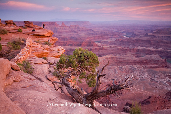 Grand View Point, Canyonlands, Utah, red rock, sunset, canyo photo